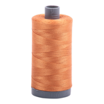 Aurifil embroidery thread spool in Medium Orange (5009) - 28wt 750m