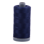 Aurifil embroidery thread spool in Midnight (2745) - 28wt 750m