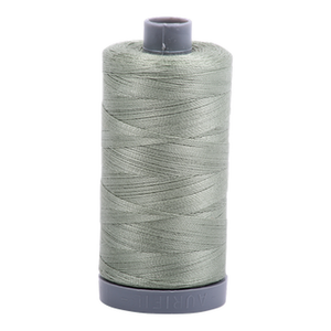 Aurifil embroidery thread spool in Military Green (5019) - 28wt 750m