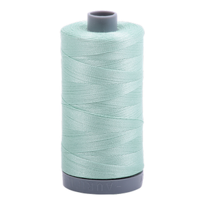 Aurifil embroidery thread spool in Mint (2830) - 28wt 750m