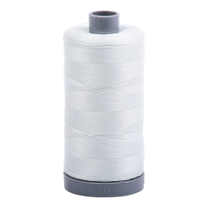 Aurifil embroidery thread spool in Mint Ice (2800) - 28wt 750m