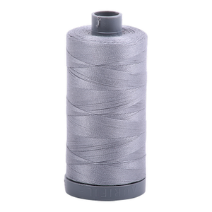 Aurifil embroidery thread spool in Mist (2606) - 28wt 750m