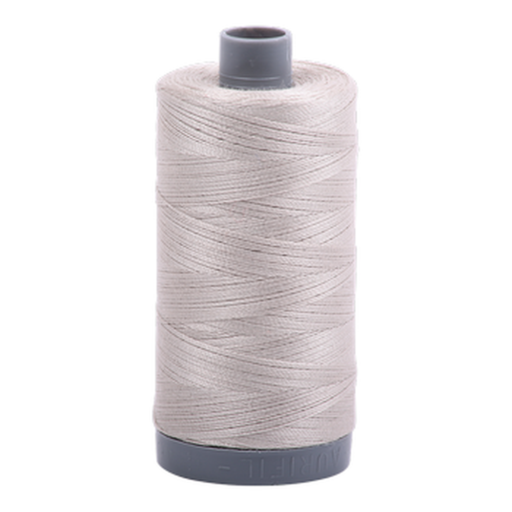 Aurifil embroidery thread spool in Moondust (6725) - 28wt 750m