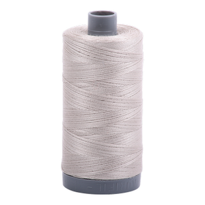 Aurifil embroidery thread spool in Moondust (6725) - 28wt 750m