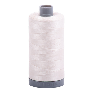 Aurifil embroidery thread spool in Muslin (2311) - 28wt 750m