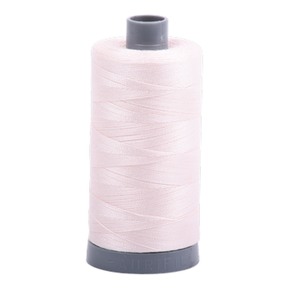 Aurifil embroidery thread spool in Oyster (2405) - 28wt 750m