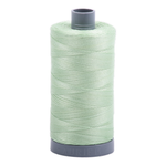 Aurifil embroidery thread spool in Pale Green (2880) - 28wt 750m
