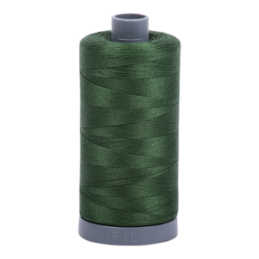 Aurifil embroidery thread spool in Pine (2892) - 28wt 750m