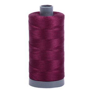 Aurifil embroidery thread spool in Plum (4030) - 28wt 750m