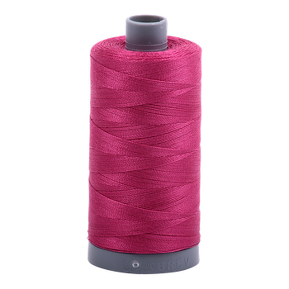 Aurifil embroidery thread spool in Red Plum (1100) - 28wt 750m