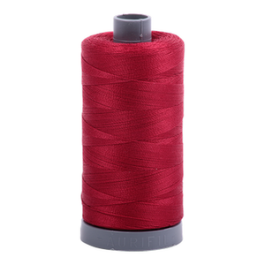 Aurifil embroidery thread spool in Red Wine (2260) - 28wt 750m