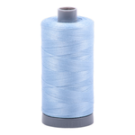 Aurifil embroidery thread spool in Robins Egg (2715) - 28wt 750m