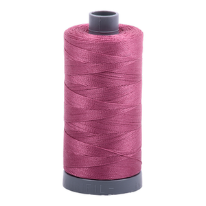 Aurifil embroidery thread spool in Rose (2450) - 28wt 750m