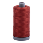 Aurifil embroidery thread spool in Rust (2355) - 28wt 750m