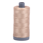 Aurifil embroidery thread spool in Sand (2326) - 28wt 750m