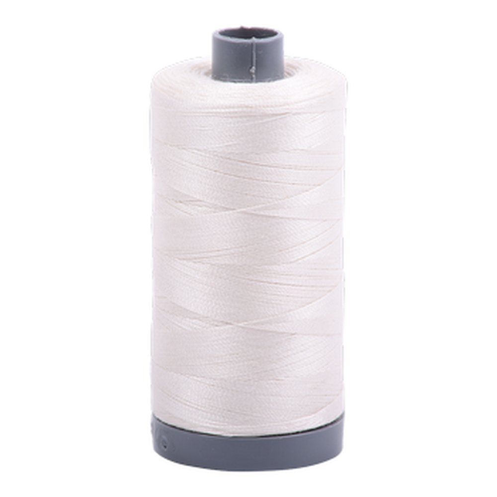 Aurifil embroidery thread spool in Sea Biscuit (6722) - 28wt 750m