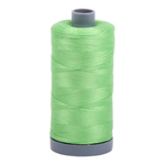 Aurifil embroidery thread spool in Shamrock Green (6737) - 28wt 750m