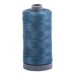 Aurifil embroidery thread spool in Smoke Blue (4644) - 28wt 750m