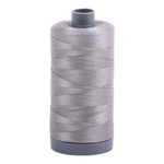 Aurifil embroidery thread spool in Stainless Steel (2620) - 28wt 750m