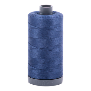 Aurifil embroidery thread spool in Steel Blue (2775) - 28wt 750m