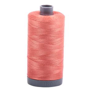 Aurifil embroidery thread spool in Tangerine Dream (6729) - 28wt 750m