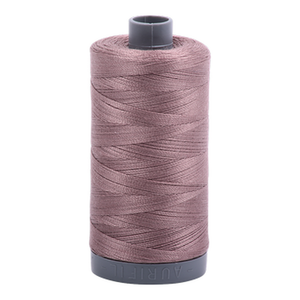 Aurifil embroidery thread spool in Tiramisu (6731) - 28wt 750m