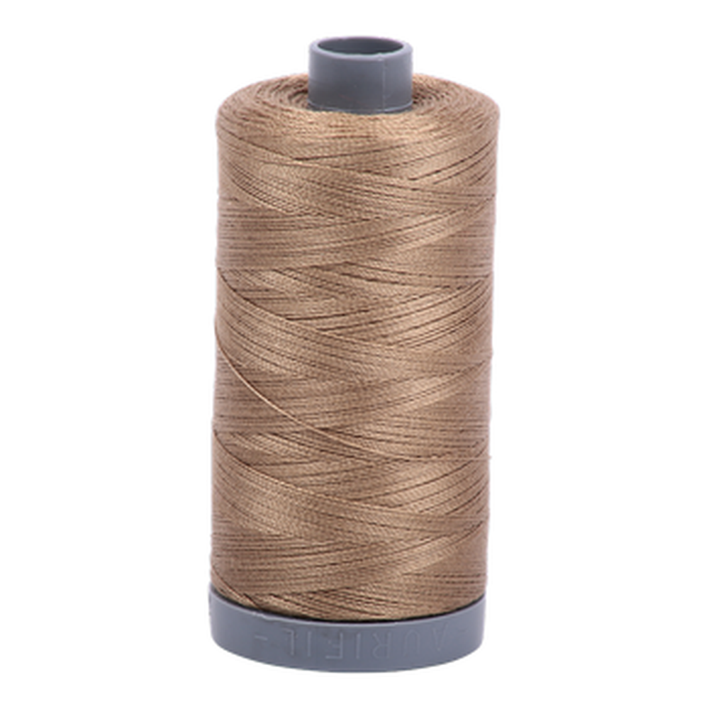 Aurifil embroidery thread spool in Toast (6010) - 28wt 750m