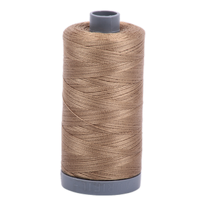 Aurifil embroidery thread spool in Toast (6010) - 28wt 750m
