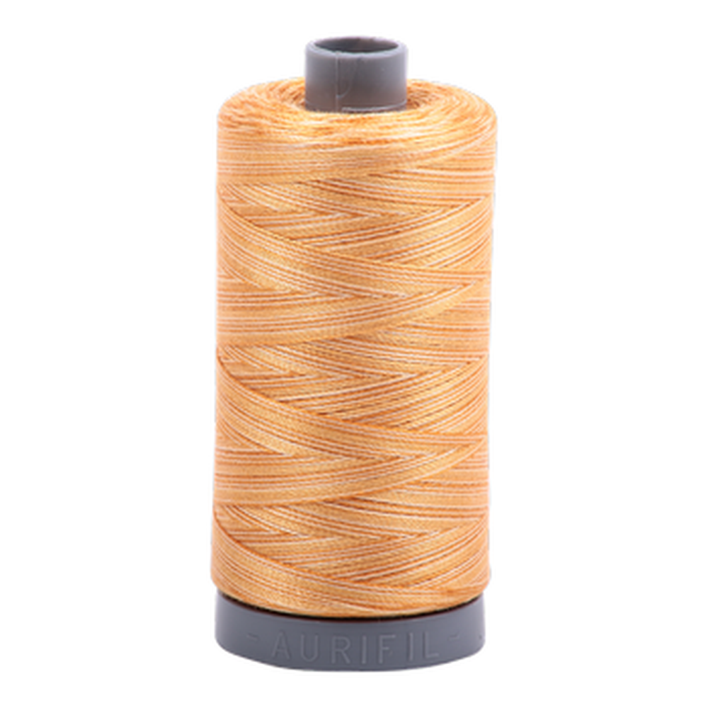 Aurifil embroidery thread spool in Creme Brule (4150) - 28wt 750m