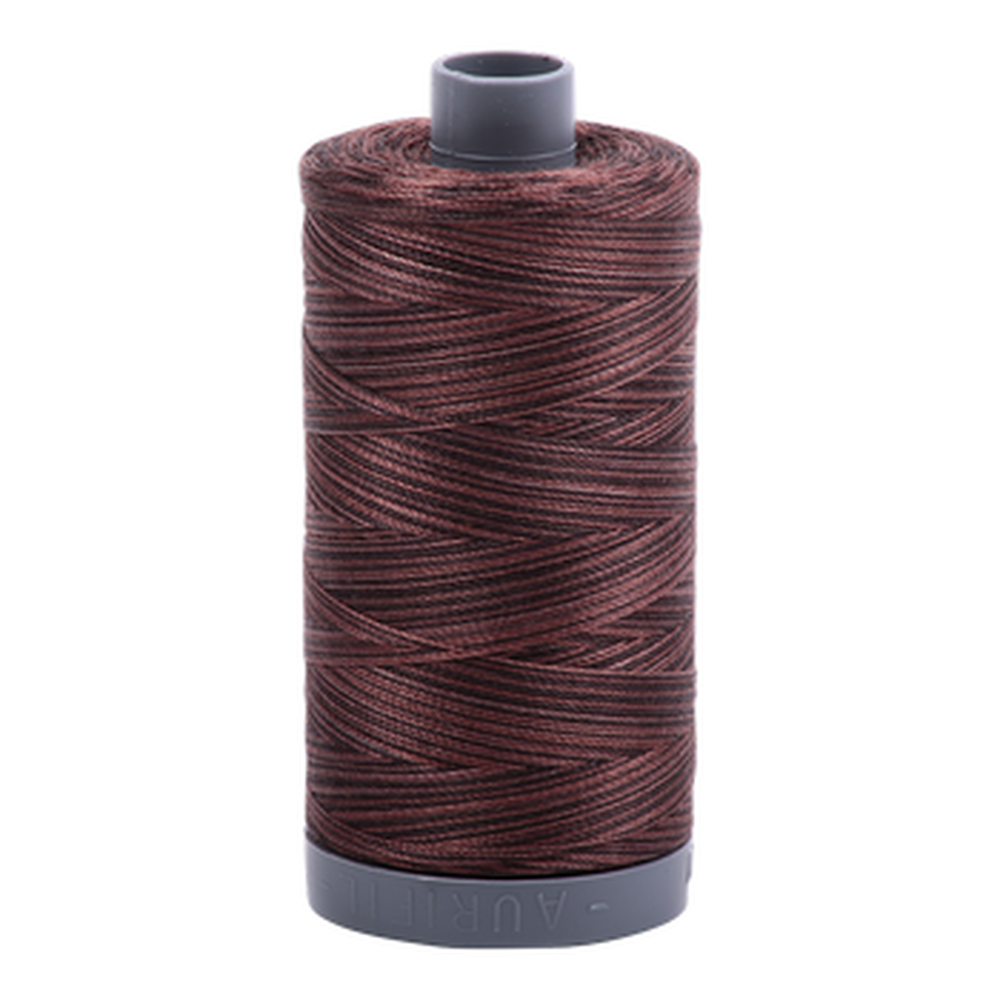 Aurifil embroidery thread spool in Mocha Mousse (4671) - 28wt 750m