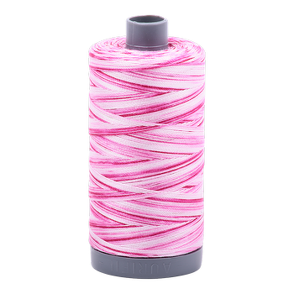 Aurifil embroidery thread spool in Pink Taffy (4660) - 28wt 750m