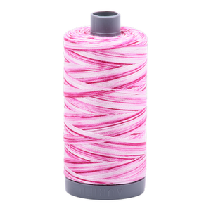 Aurifil embroidery thread spool in Pink Taffy (4660) - 28wt 750m