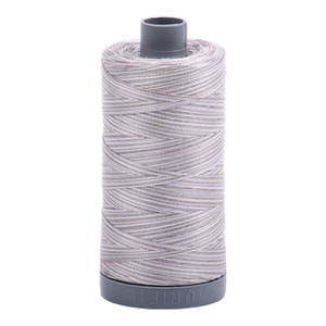 Aurifil embroidery thread spool in Silver Fox (4670) - 28wt 750m