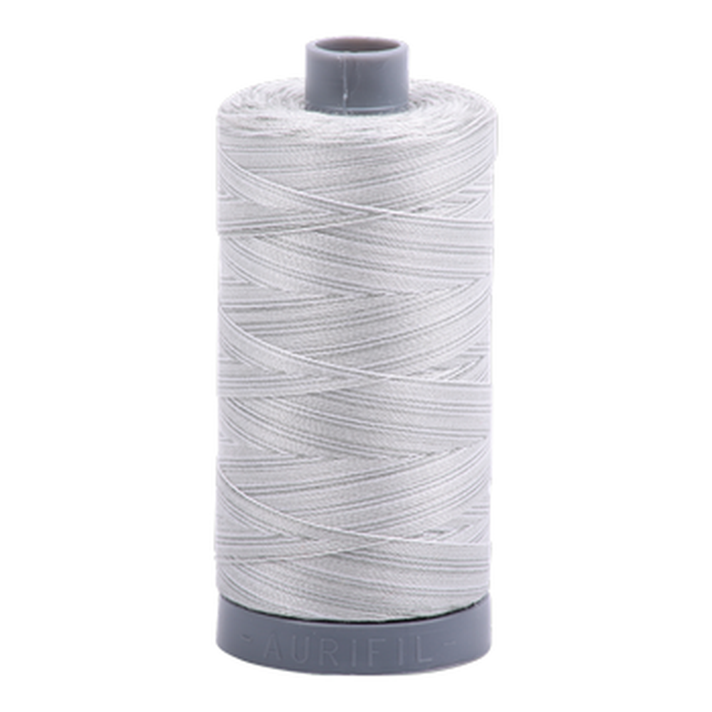 Aurifil embroidery thread spool in Silver Moon (4060) - 28wt 750m