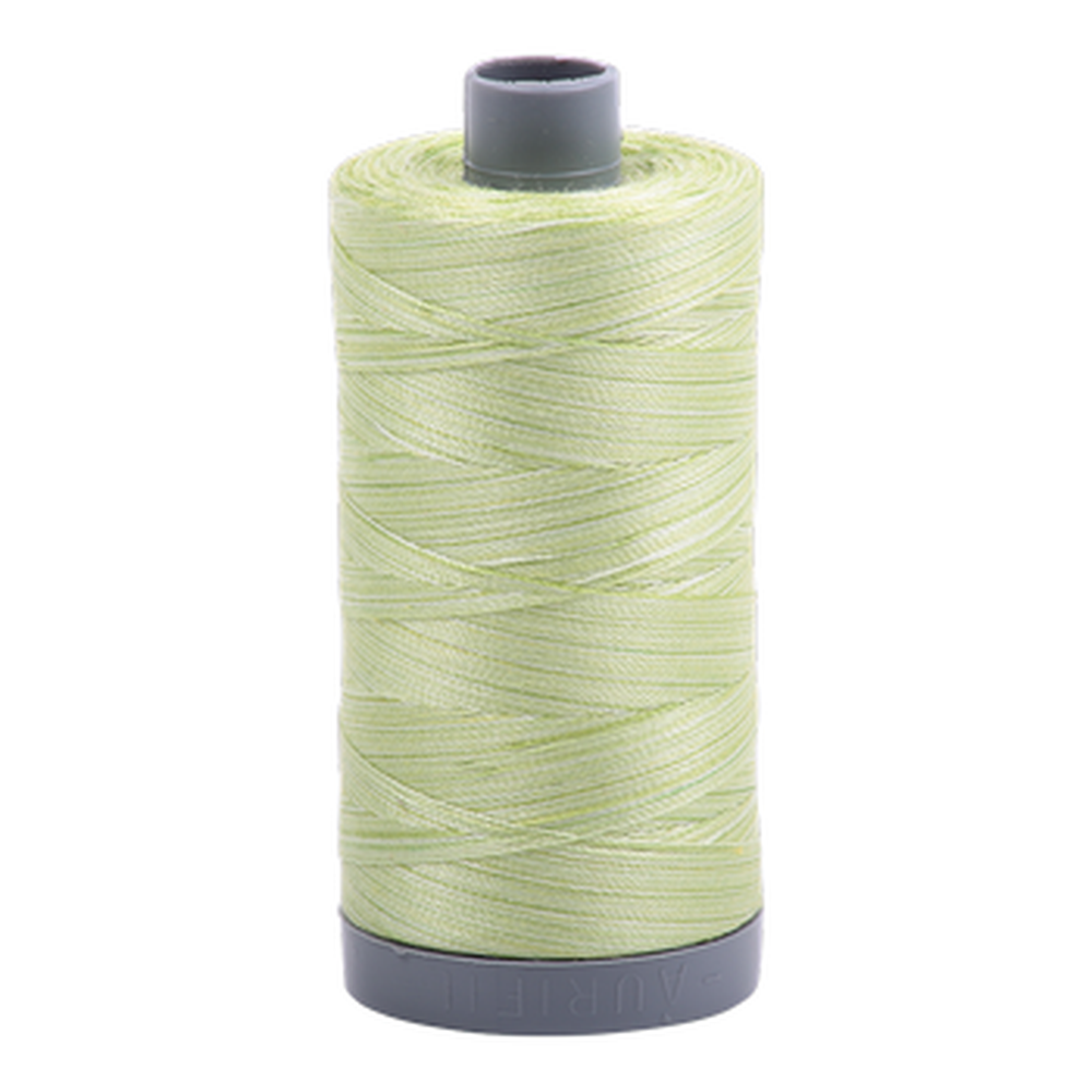 Aurifil embroidery thread spool in Spring Green (3320) - 28wt 750m