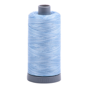 Aurifil embroidery thread spool in Stone Washed Denim (3770) - 28wt 750m