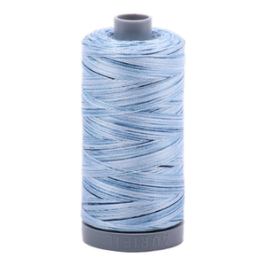 Aurifil embroidery thread spool in Stonewash Blues (4669) - 28wt 750m
