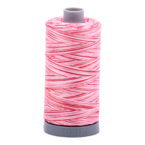 Aurifil embroidery thread spool in Strawberry Parfait (4668) - 28wt 750m