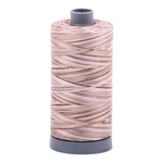 Aurifil embroidery thread spool in Varigated Biscotti (4666) - 28wt 750m