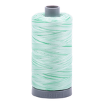 Aurifil embroidery thread spool in Varigated Mint Julep (4661) - 28wt 750m
