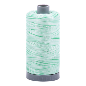 Aurifil embroidery thread spool in Varigated Mint Julep (4661) - 28wt 750m