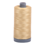 Aurifil embroidery thread spool in Very Light Brass (2915) - 28wt 750m