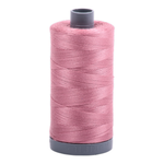 Aurifil embroidery thread spool in Victorian Rose (2445) - 28wt 750m