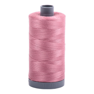 Aurifil embroidery thread spool in Victorian Rose (2445) - 28wt 750m