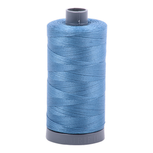 Aurifil embroidery thread spool in Wedgewood (4140) - 28wt 750m