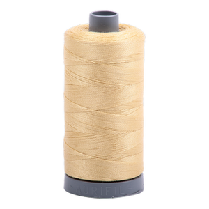 Aurifil embroidery thread spool in Wheat (2125) - 28wt 750m