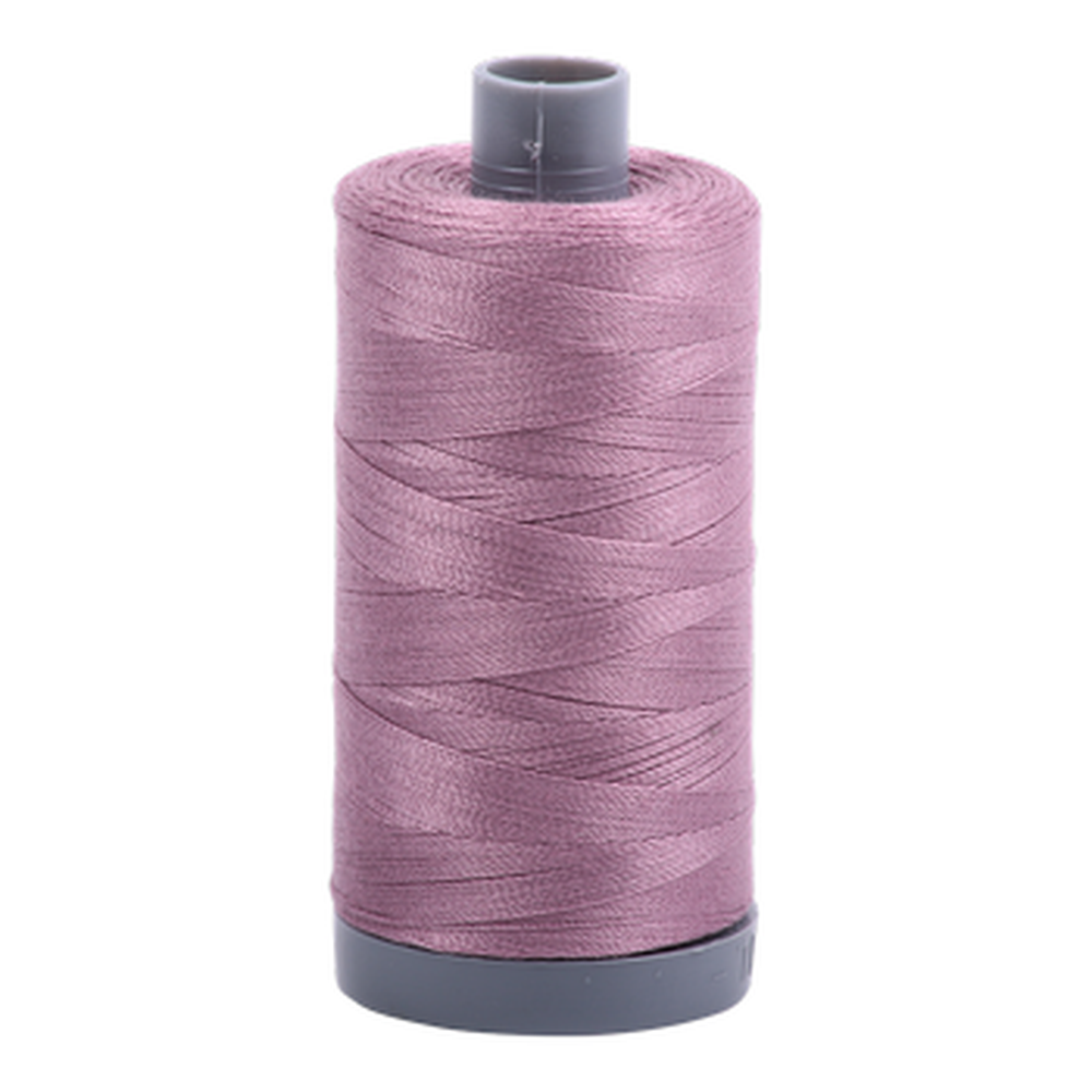 Aurifil embroidery thread spool in Wisteria (2566) - 28wt 750m