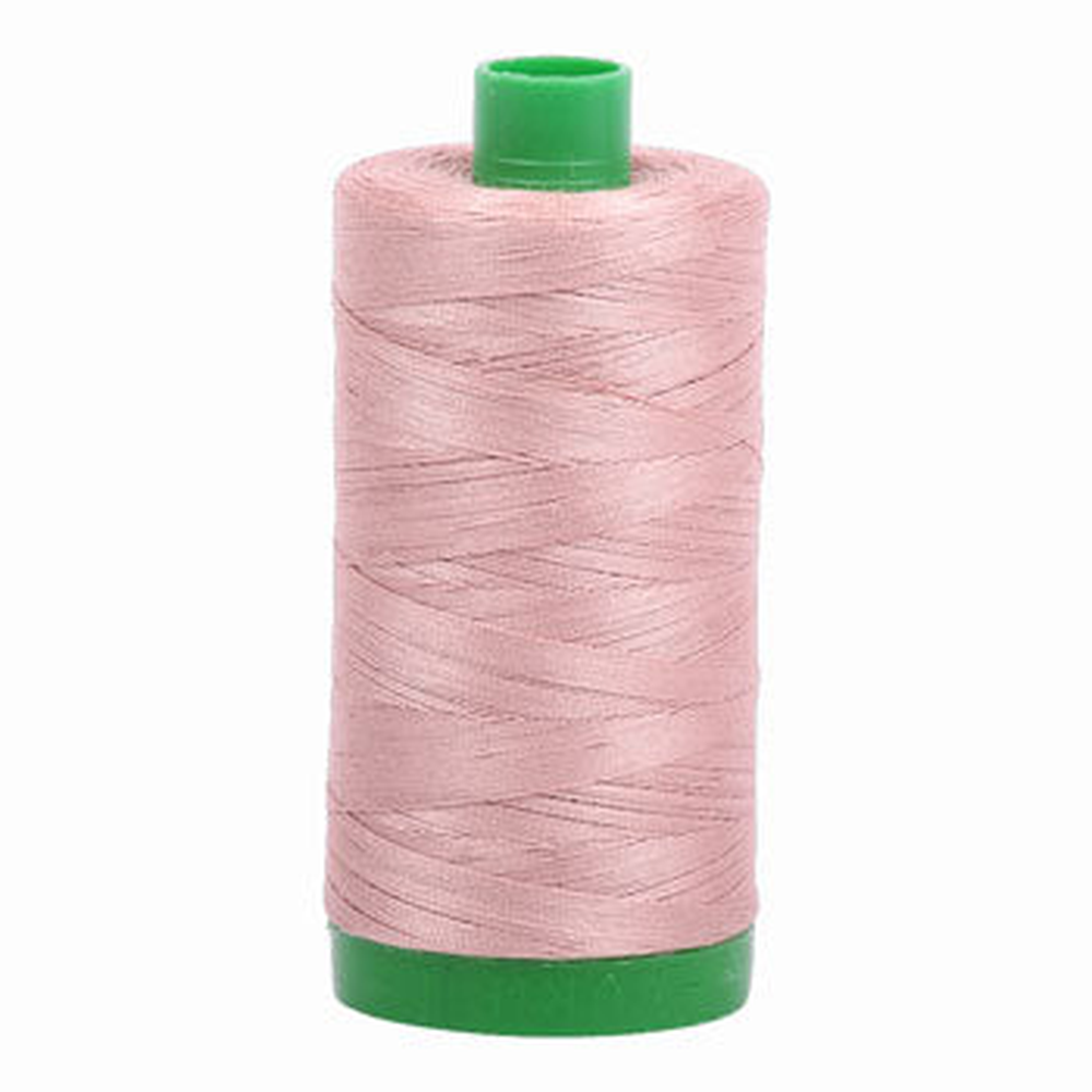 Aurifil embroidery thread spool in Antique Blush (2375) - 40wt 1000m