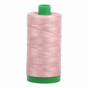 Aurifil embroidery thread spool in Antique Blush (2375) - 40wt 1000m