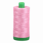 Aurifil embroidery thread spool in Antique Rose (2430) - 40wt 1000m